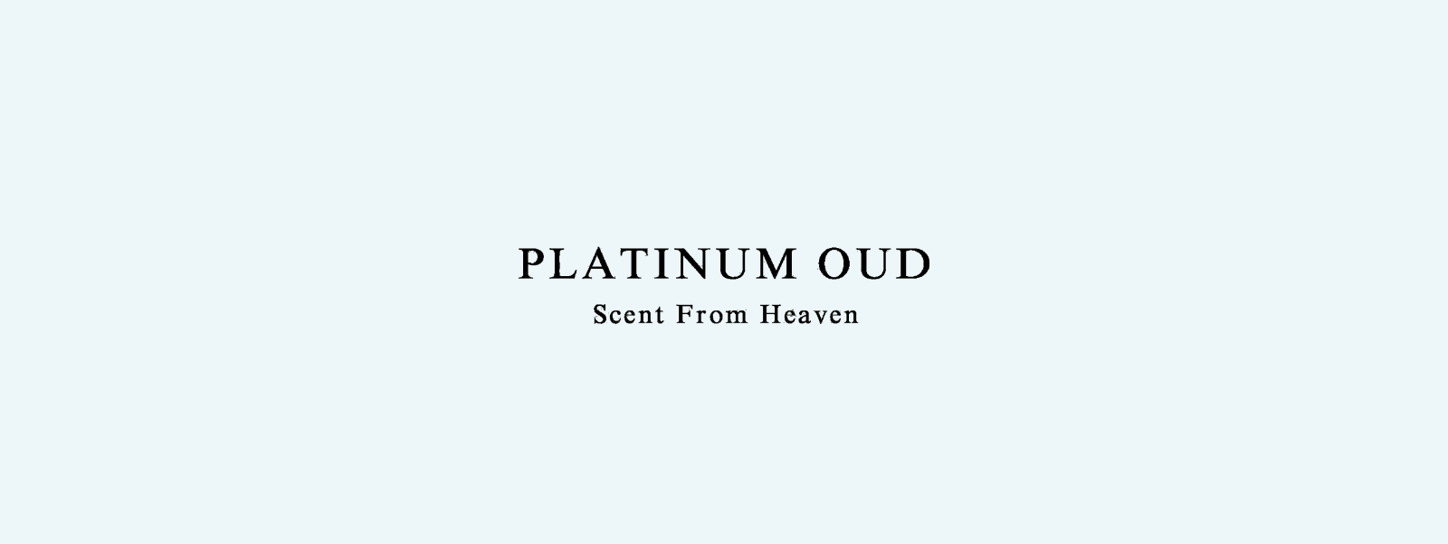 Platinum Oud - بلاتينيوم عود